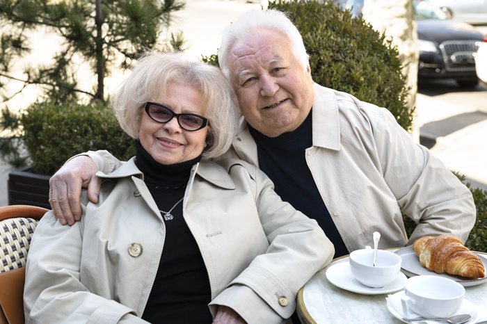 Mature couple enjoying time together