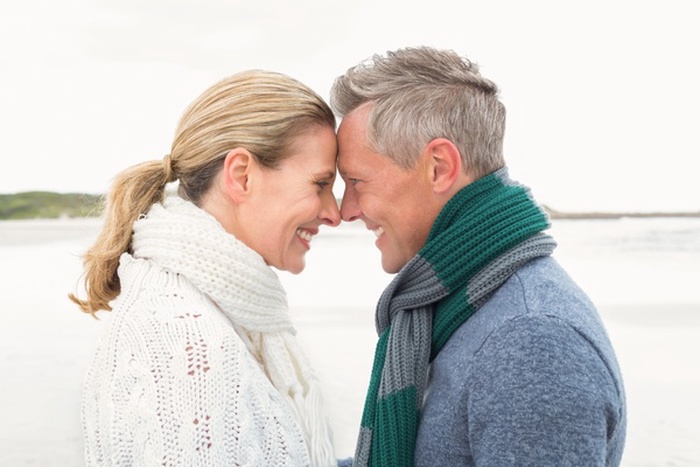 Senior couple spending quality time together outdoors